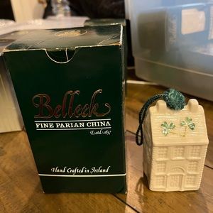 Belleek obriens pub edition bell ornament